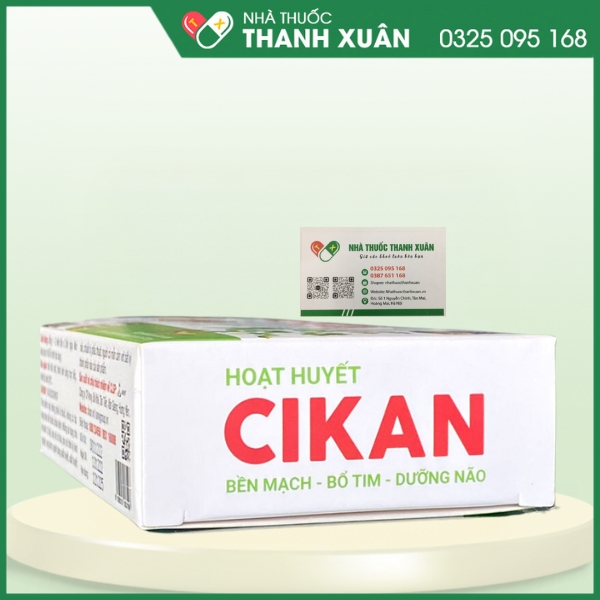 Hoạt huyết CIKAN - Hỗ trợ bổ huyết, hoạt huyết